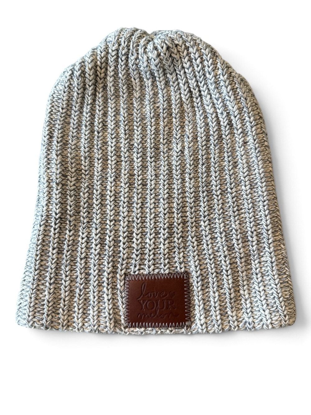 Love Your Melon Women’s Gray Knit Beanie